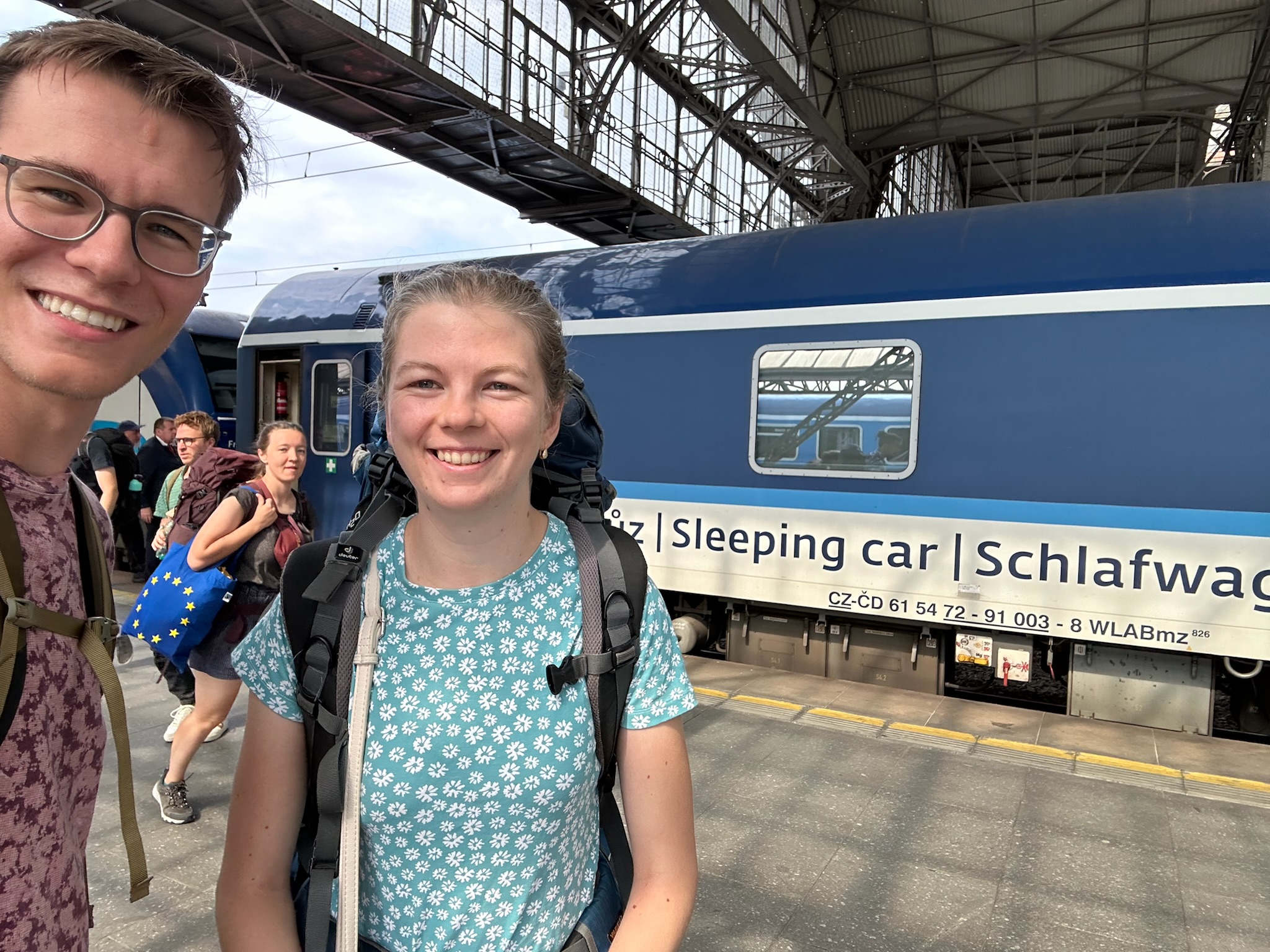 Sleeper train interior