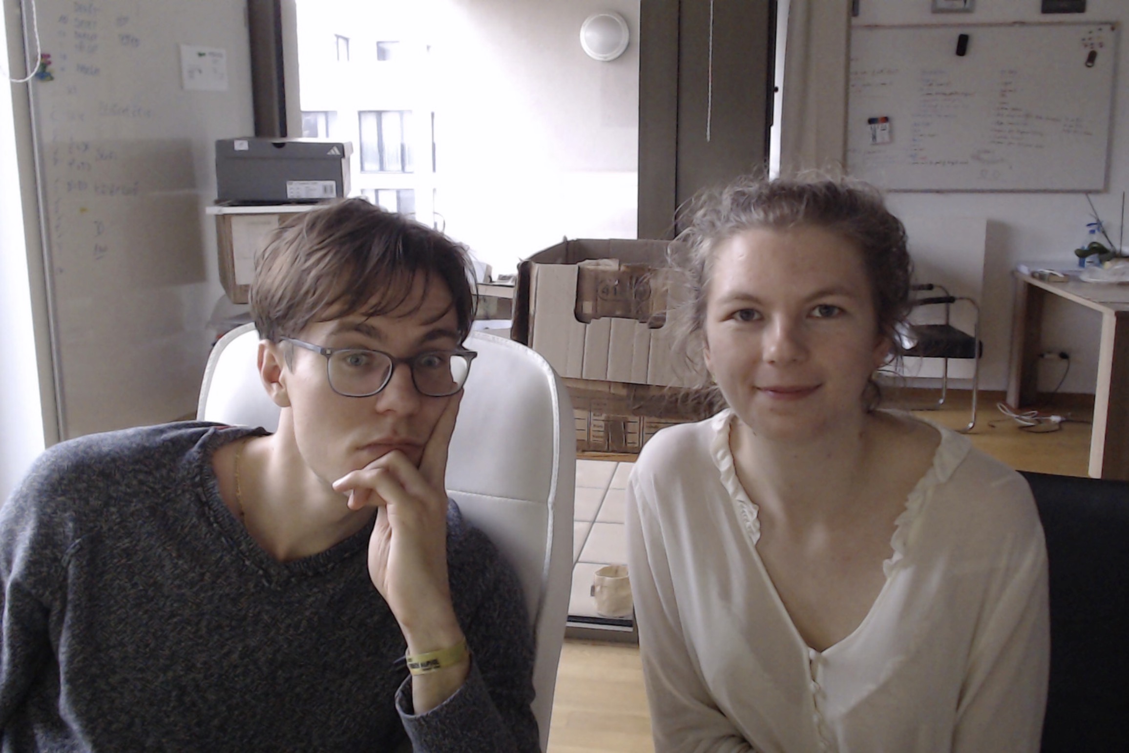 Daniel planning the trip