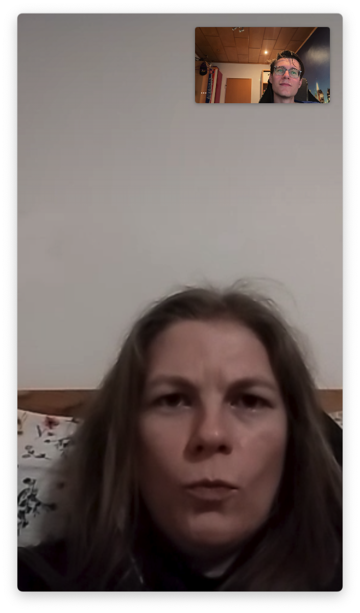 Planning via video call